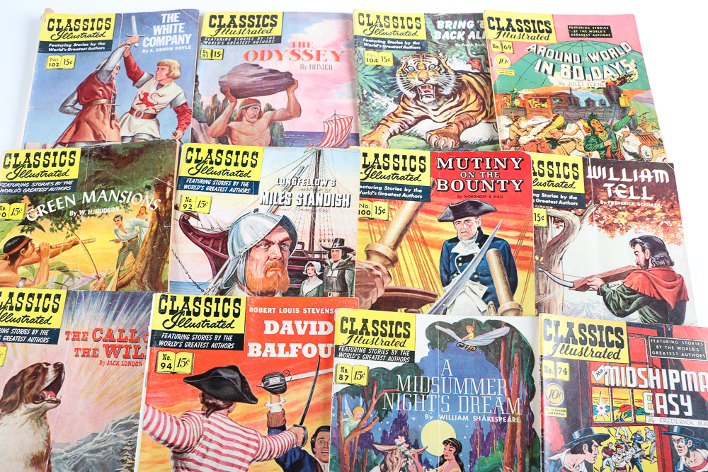 1940s–50s "Classics Illustrated" Comic Books | EBTH